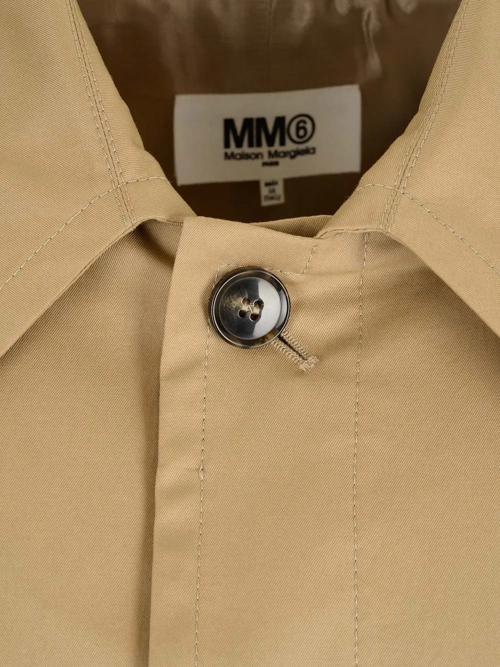 Collared Button-Up Cape Coat
