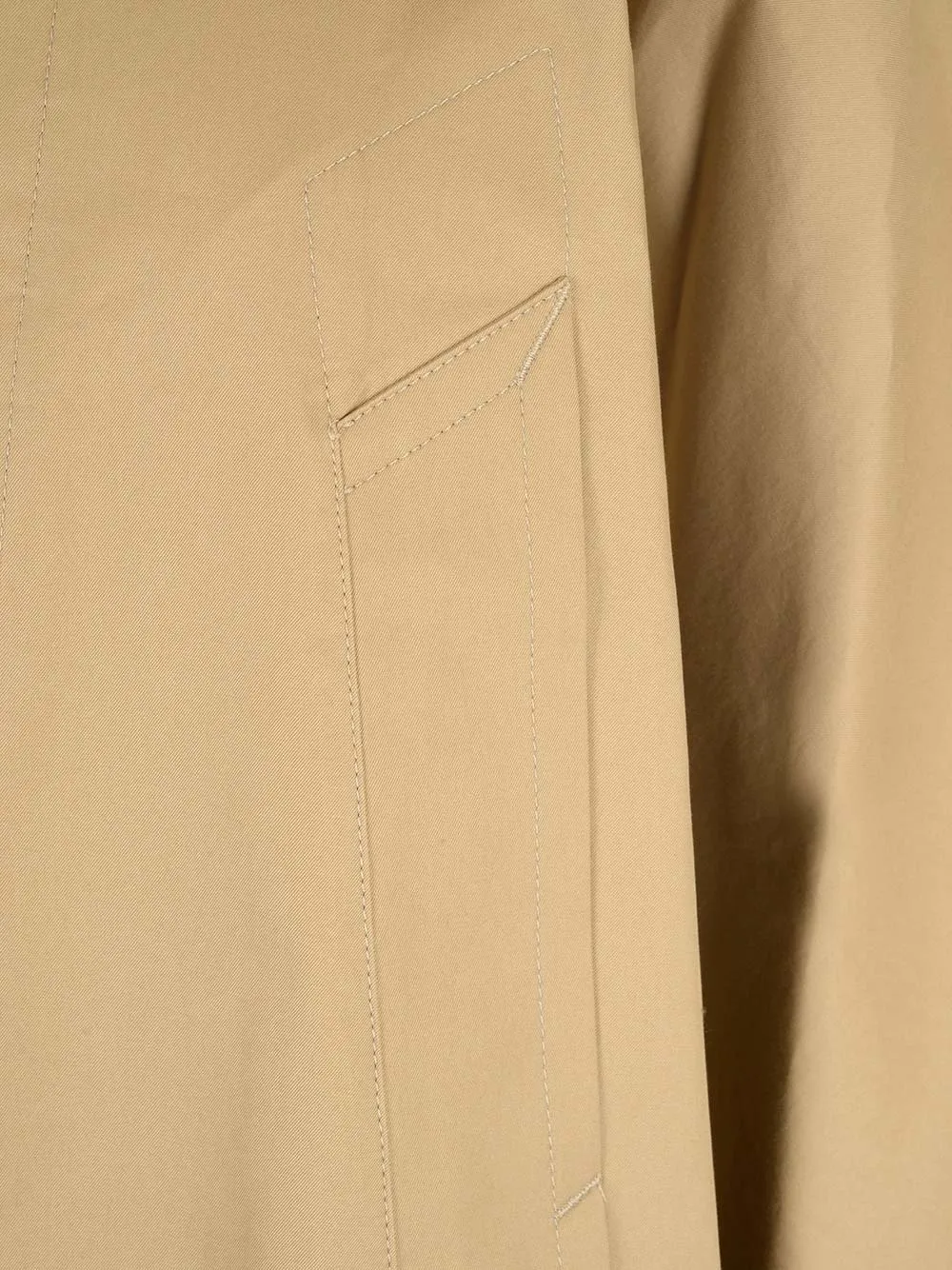 Collared Button-Up Cape Coat