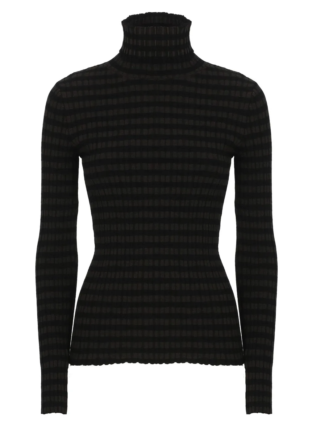 Ribbed Turtleneck Jumper