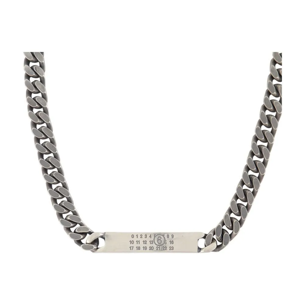 Logo-Debossed Chain-Linked Necklace