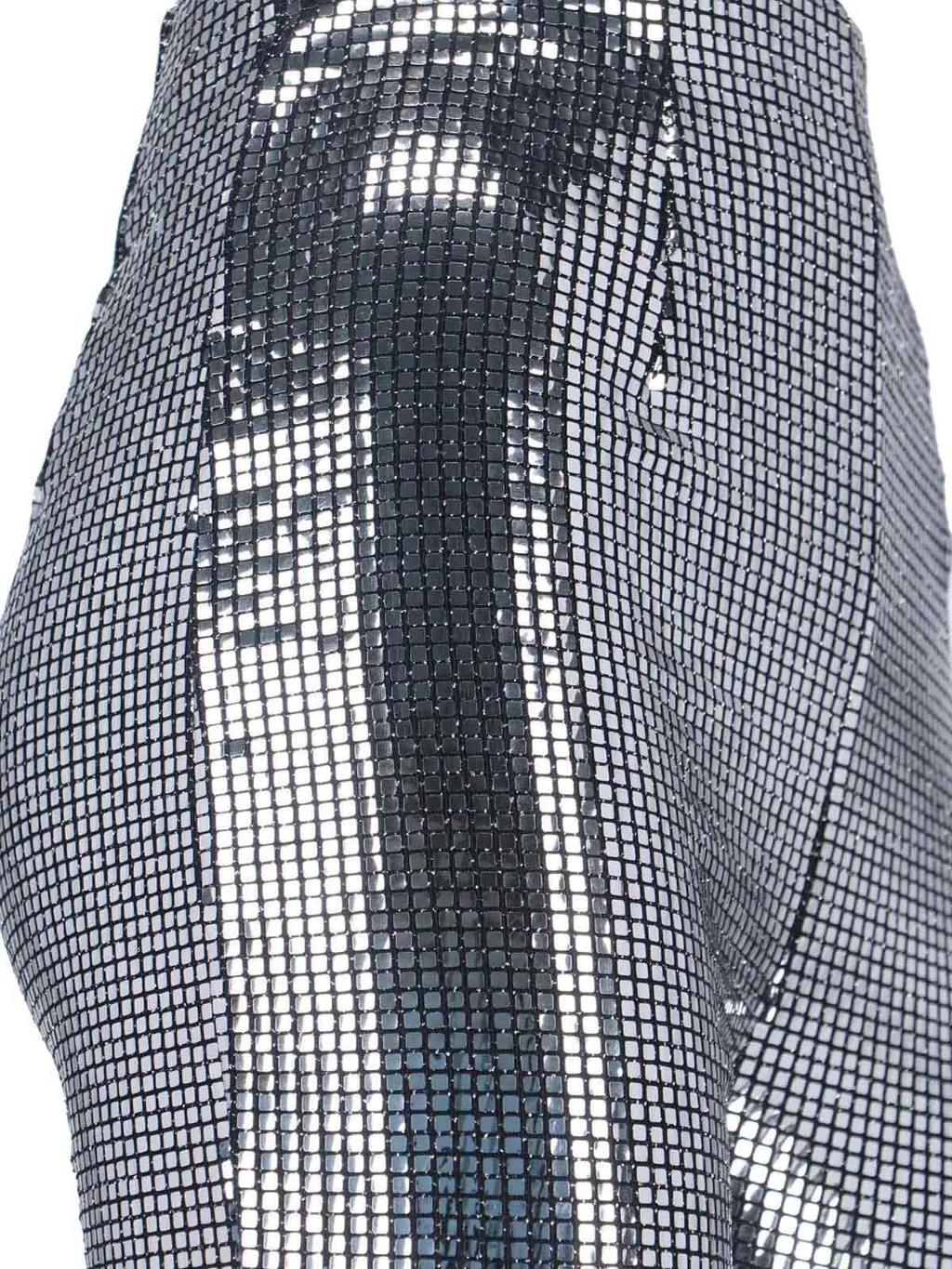 High-Waisted Sequinned Trousers