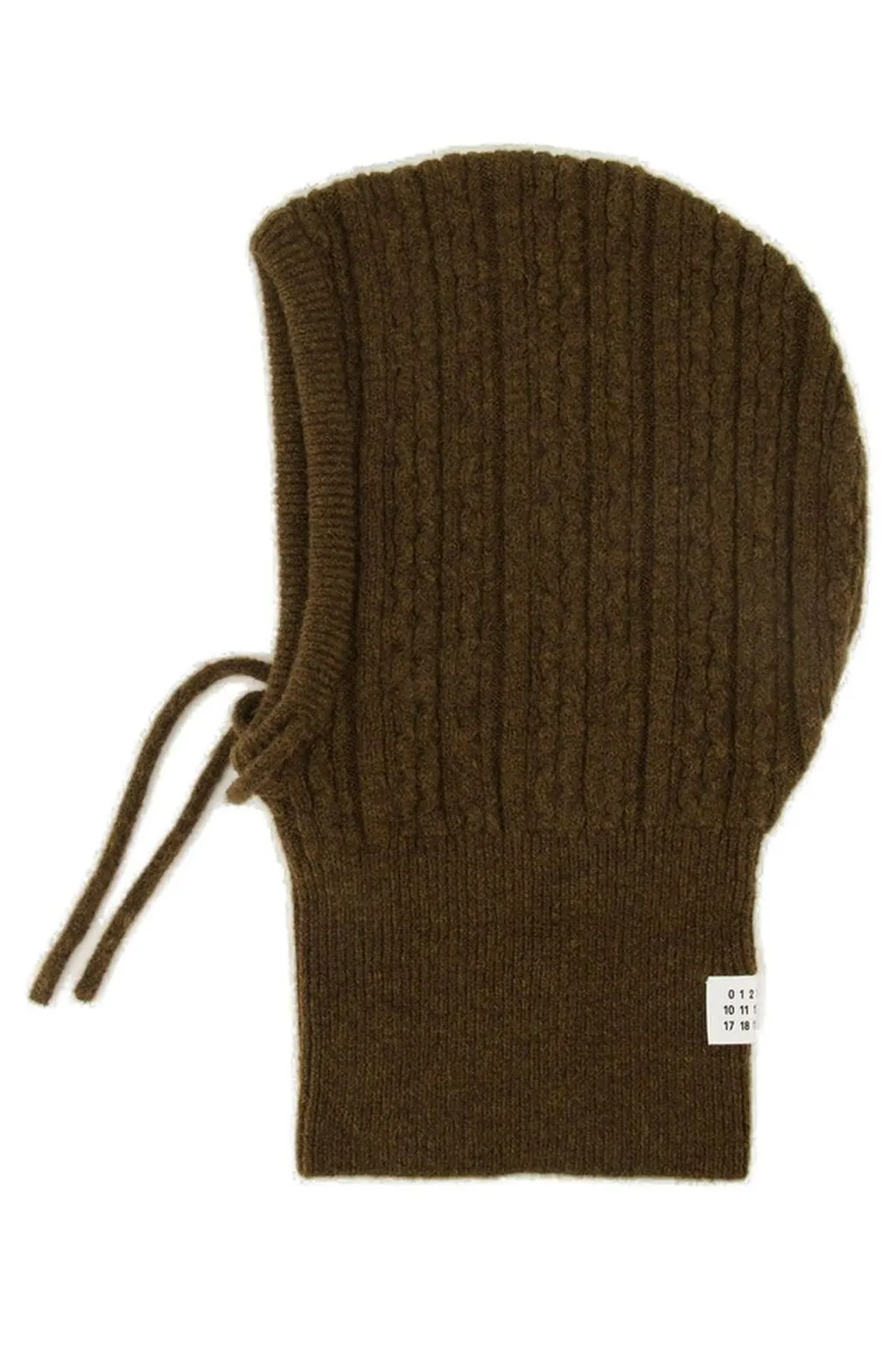 Numeric Patch Cable Knitted Hat
