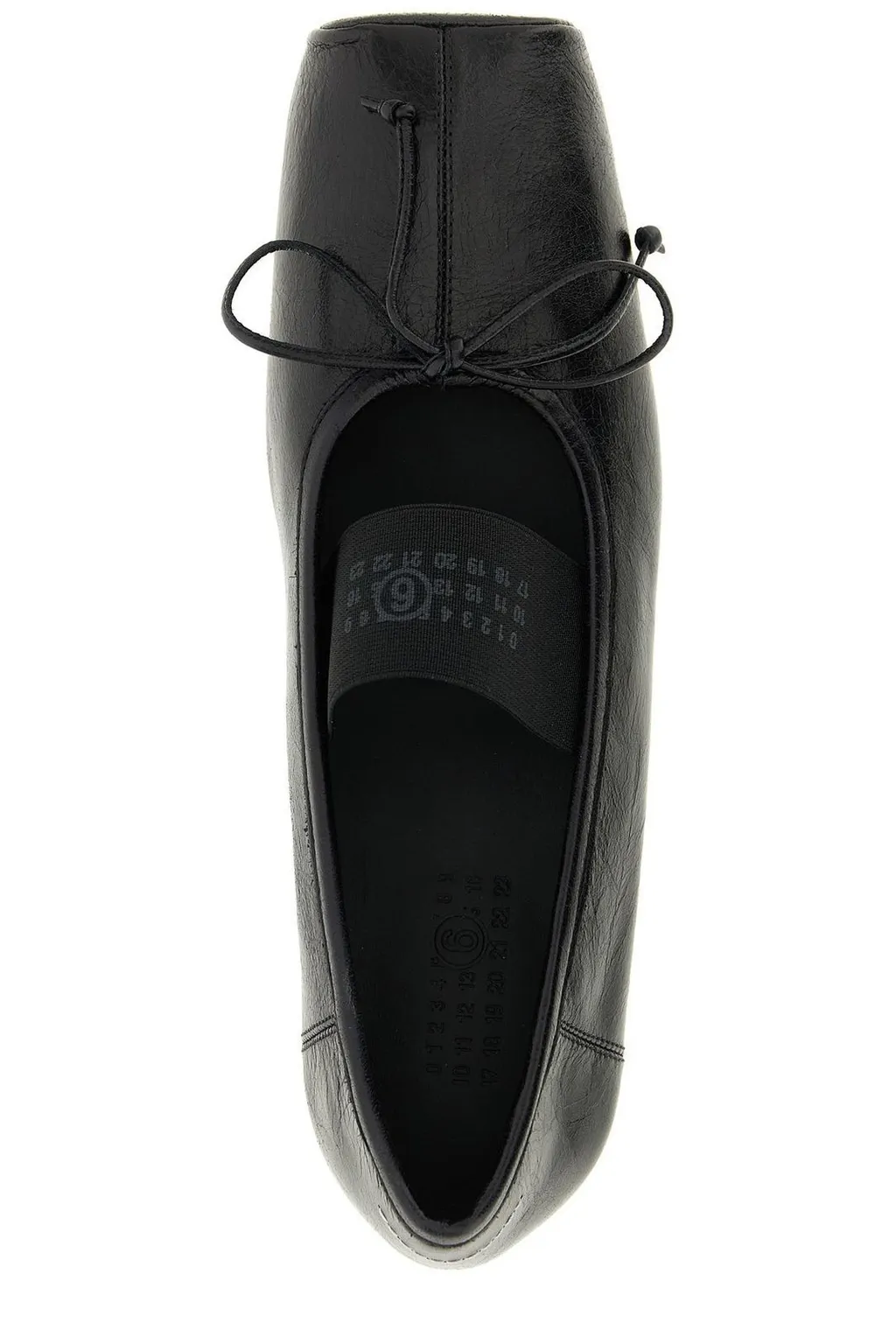 Tonal Stitch Bow Ballet Flats