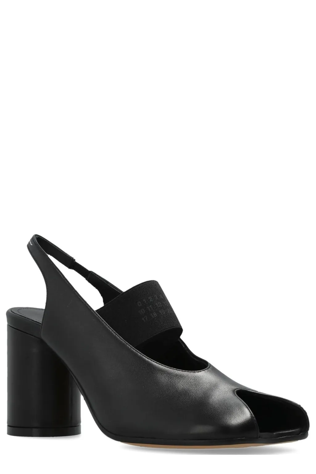 Open-Toe Slingback Heeled Sandals