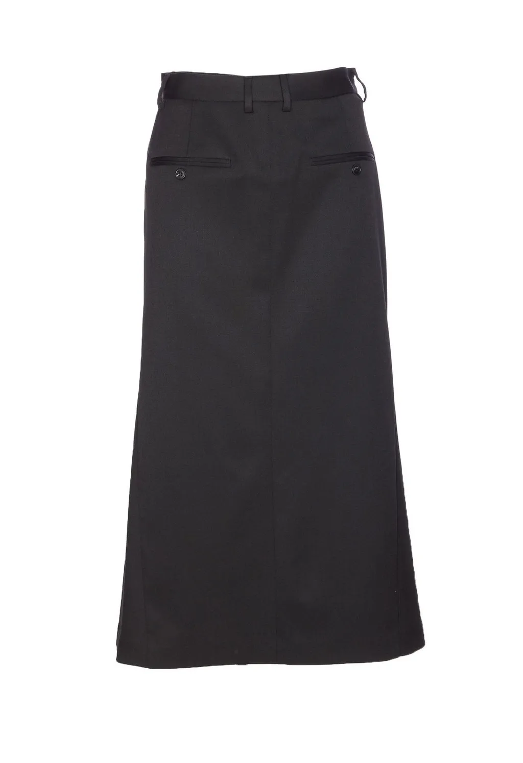 High-Waisted Midi Skirt