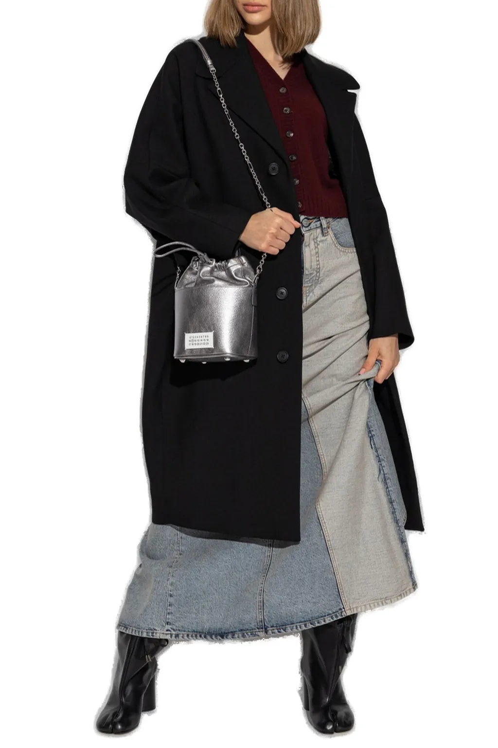 Single-Breasted Long Jacket