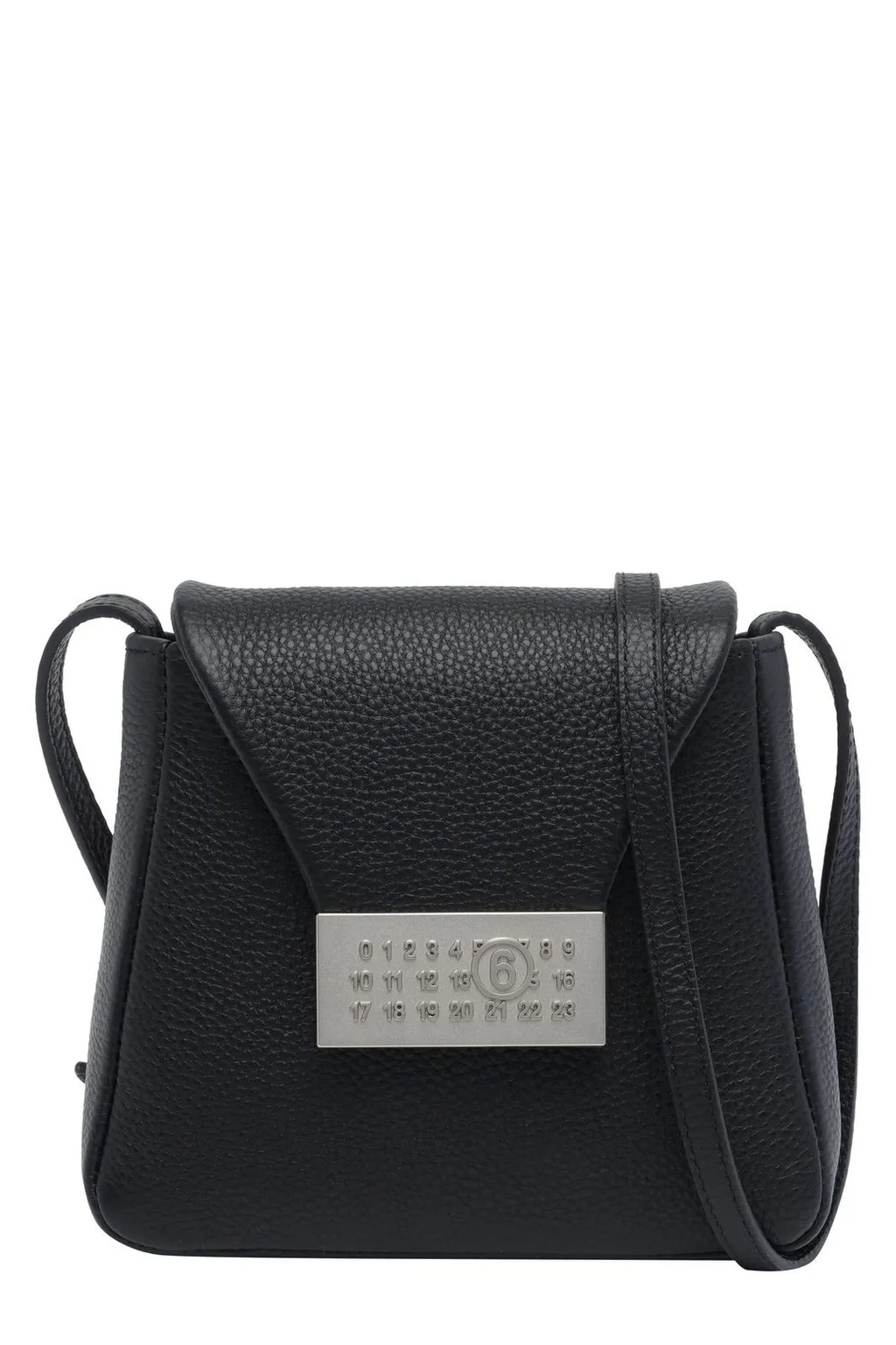 Numeric Foldover Top Crossbody Bag