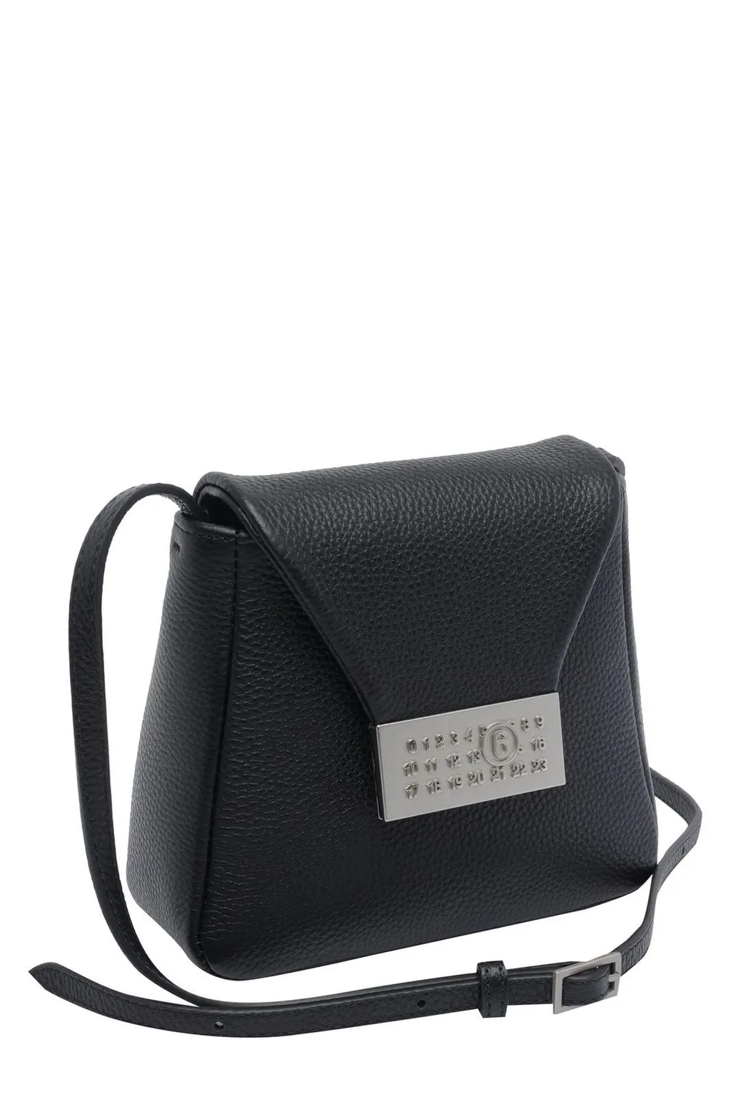Numeric Foldover Top Crossbody Bag