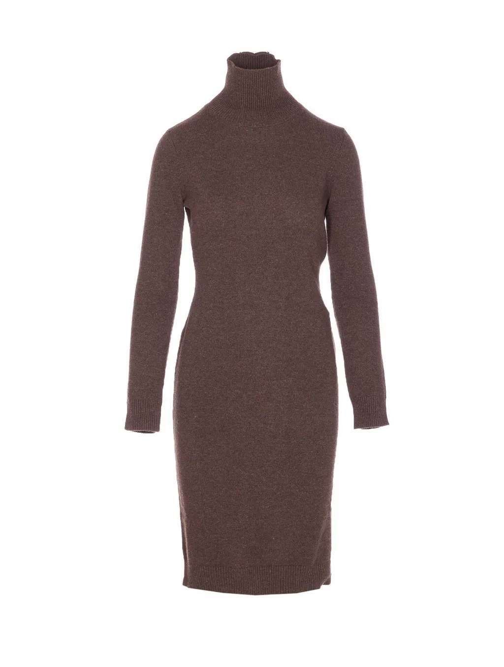 High Neck Long Sleeved Dress
