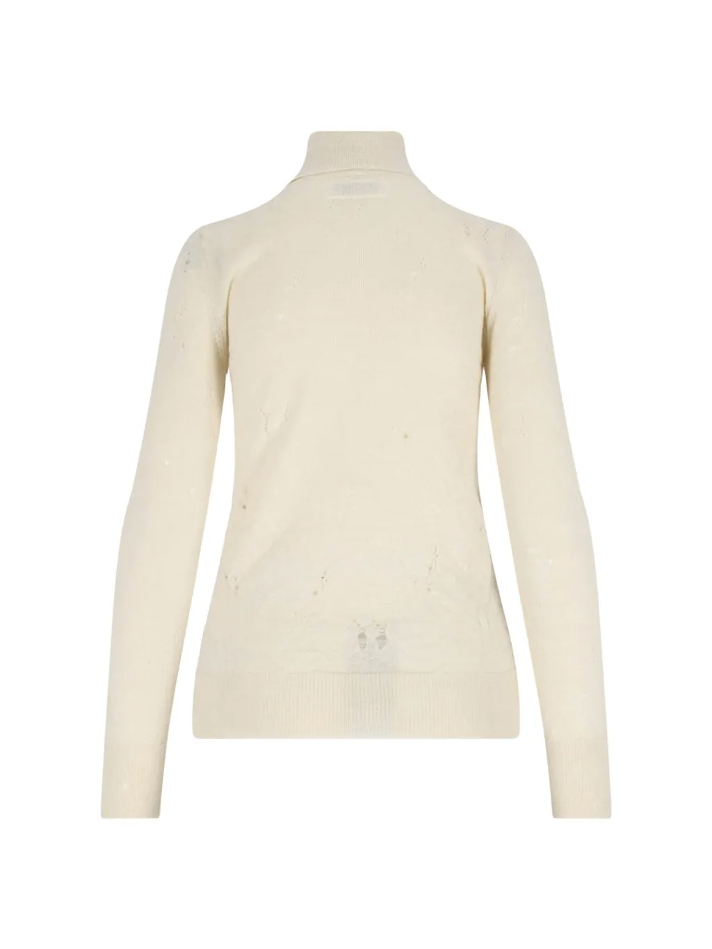 Numbers-Motif Distressed Jumper