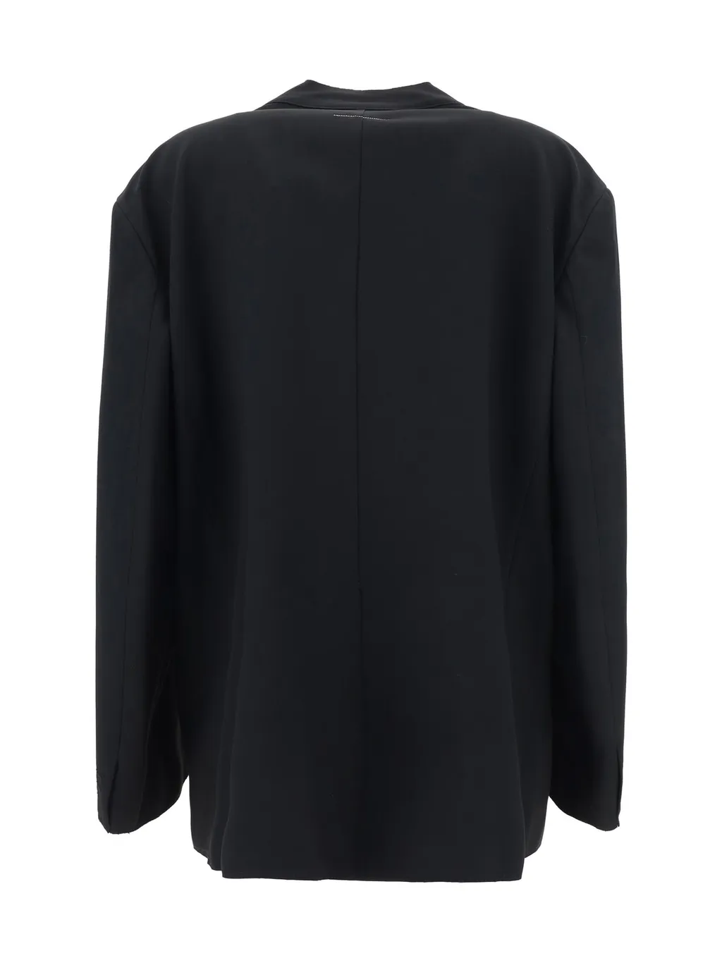 Raw-Cut Single Breasted Blazer