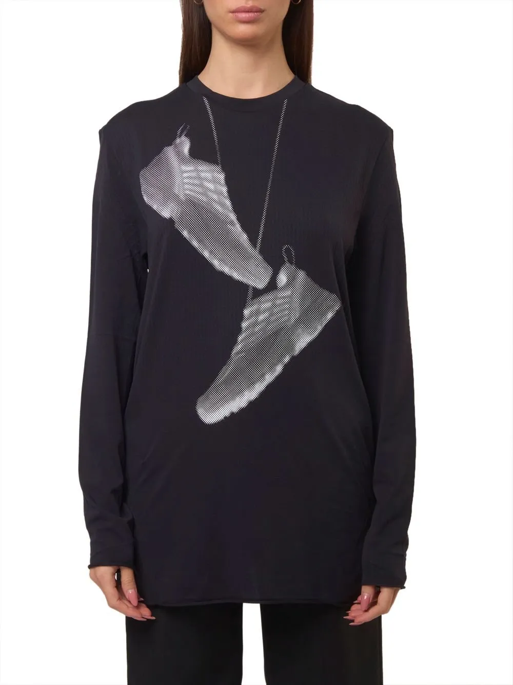 Shoes Printed Long Sleeved T-Shirt