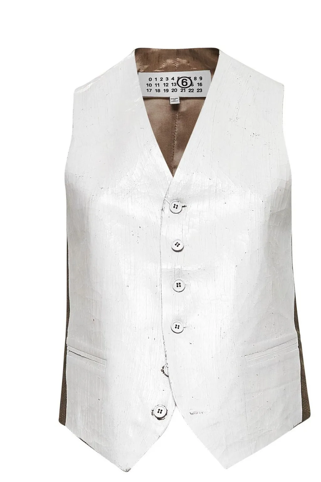 V-Neck Panelled Vest