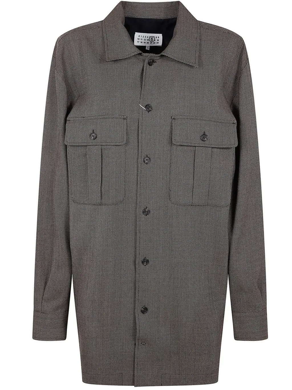 Tweed Shirt Dress