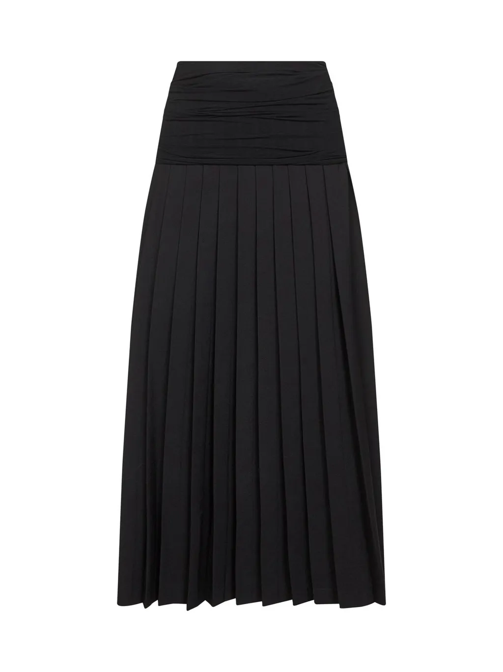 Pleated Midi Skirt