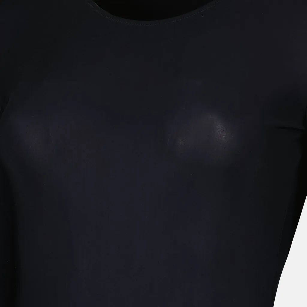 Long-Sleeved Crewneck Bodysuit
