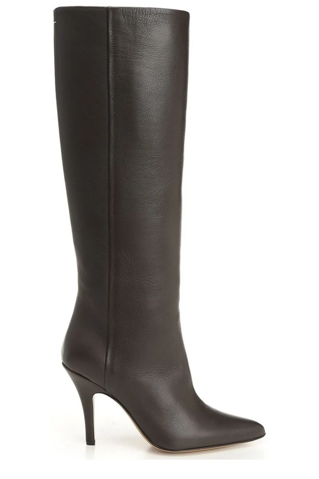 Slip-On Knee-High Boots