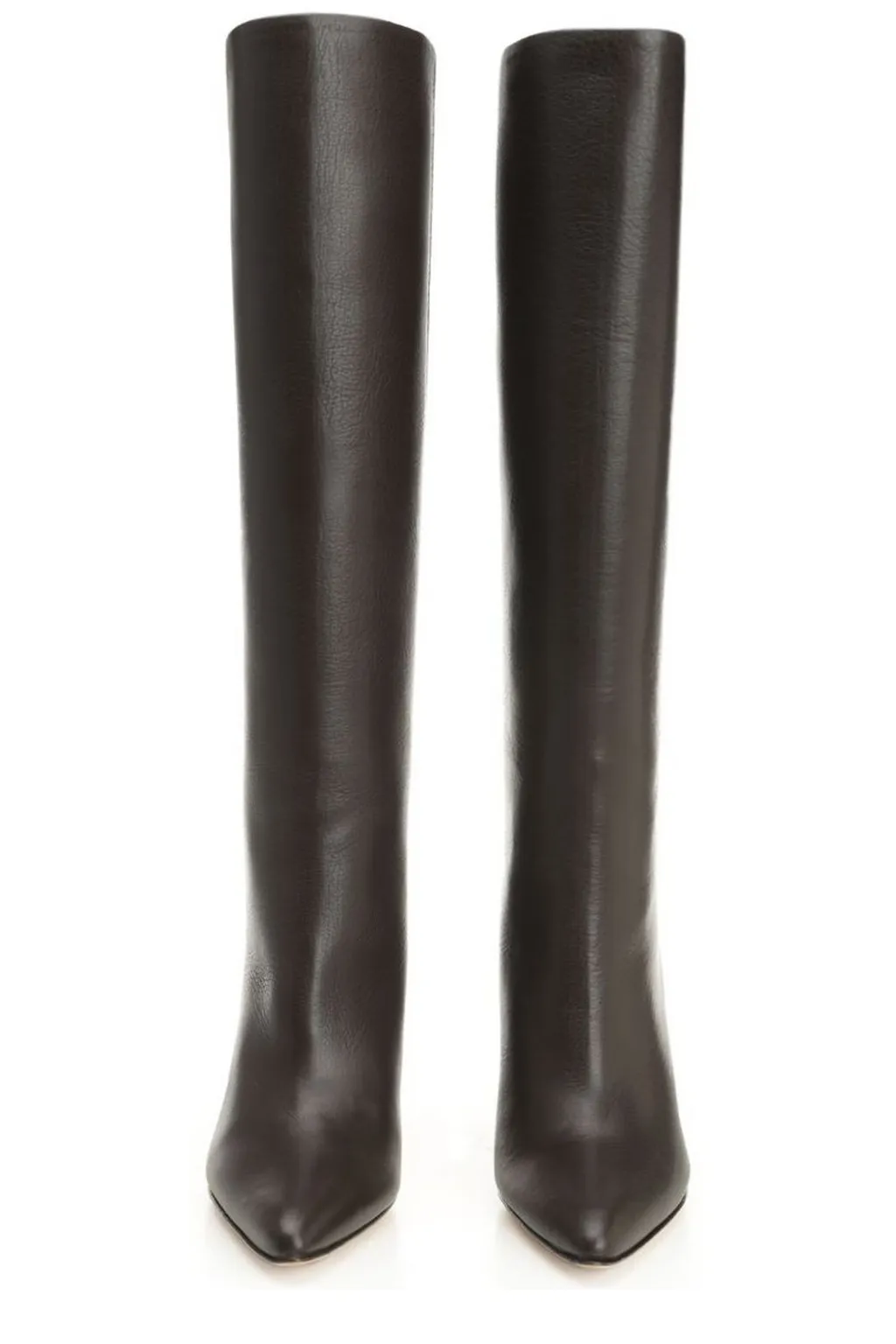 Slip-On Knee-High Boots
