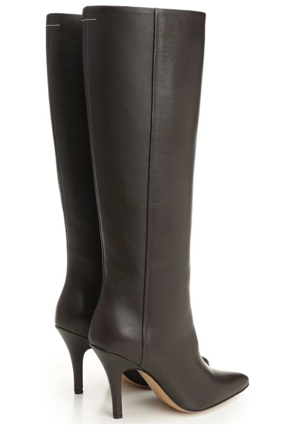 Slip-On Knee-High Boots