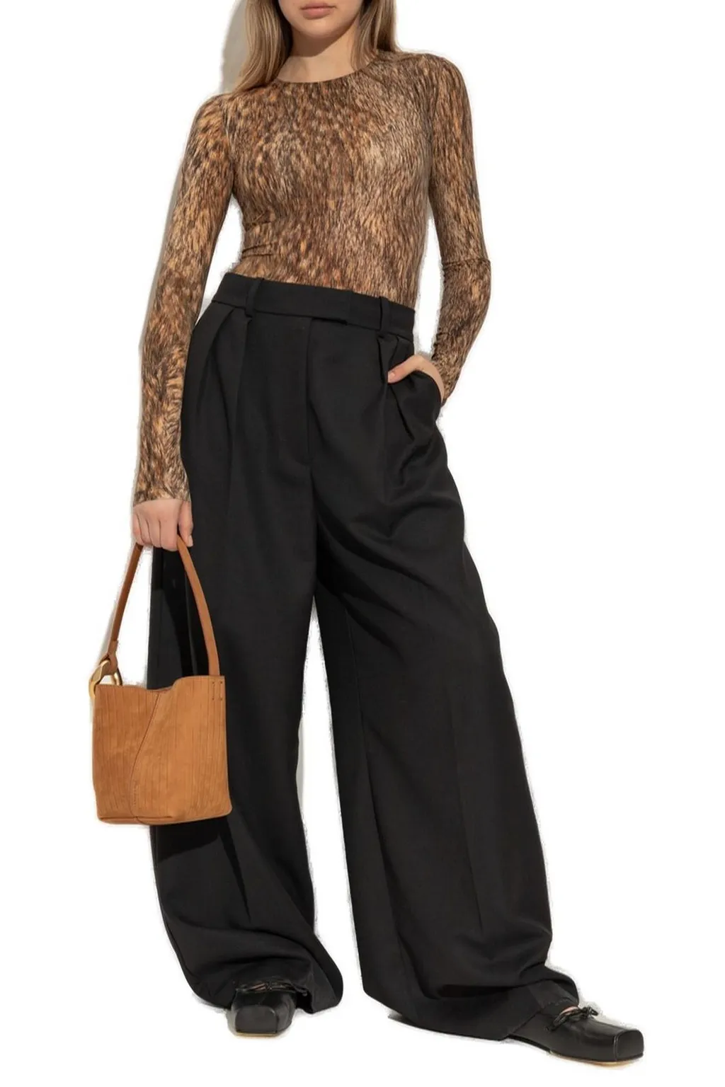 Animal Motif Bodysuit