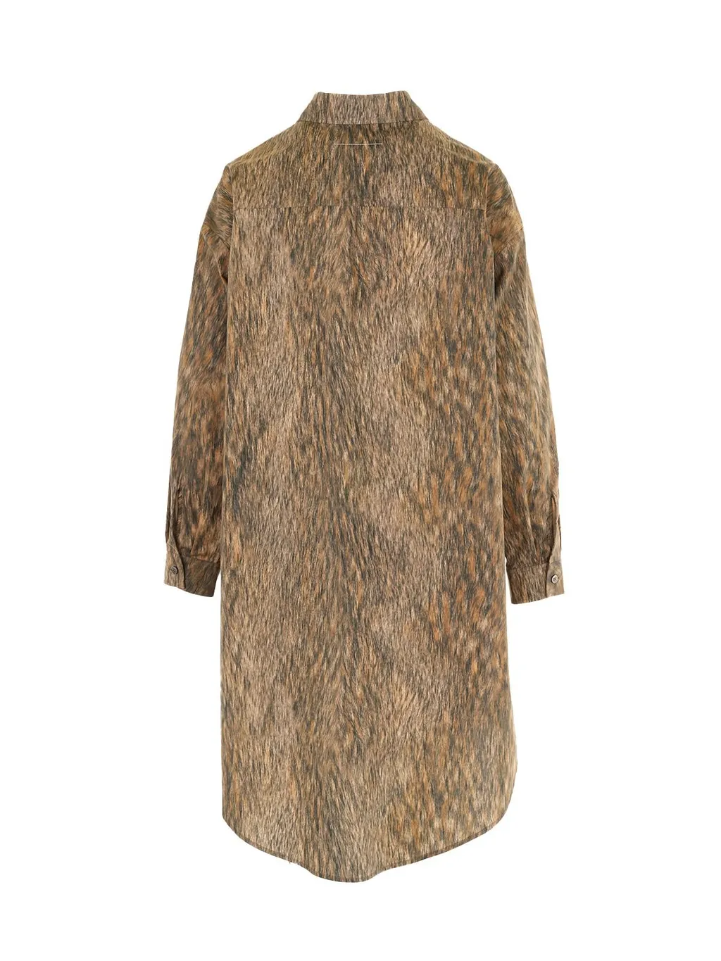 Long Sleeve Printed Dress