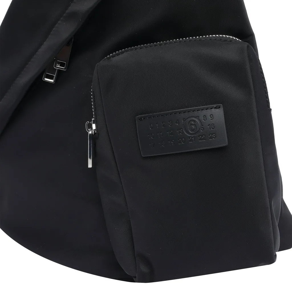 Triangular Zipped Crossbody Bag