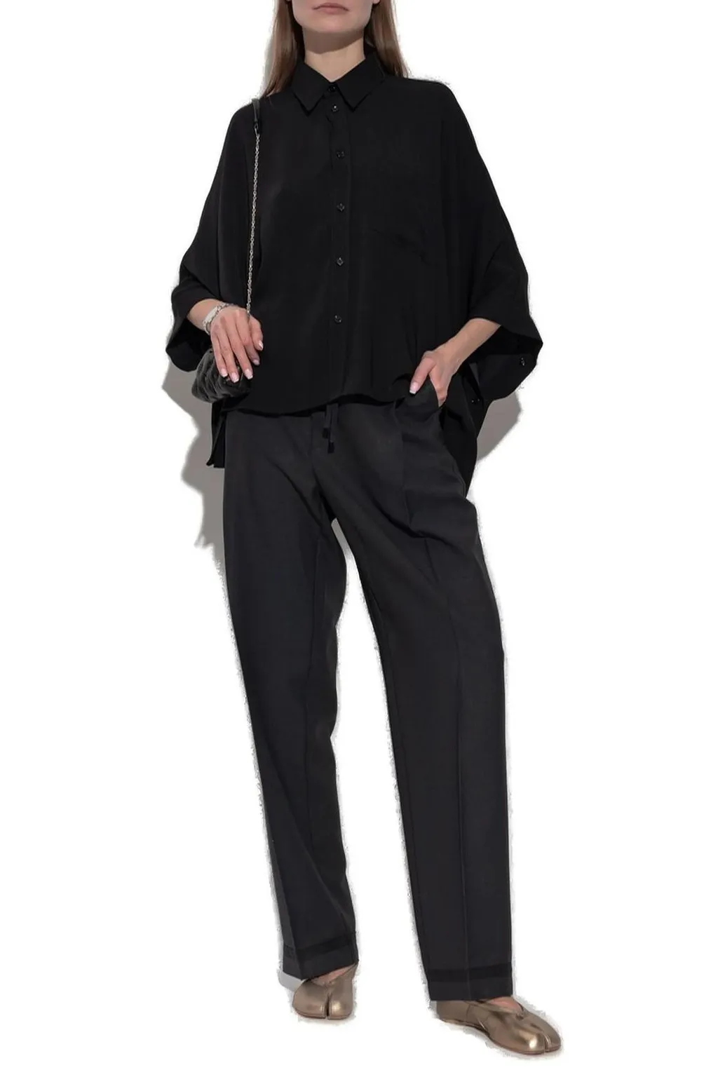 Loose Fit Pocket Detail Shirt