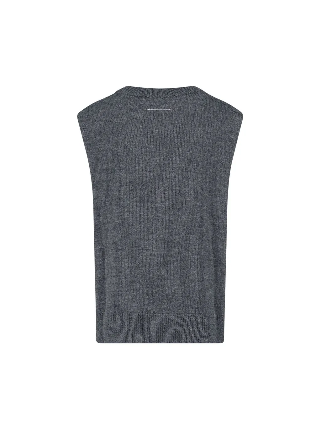 V-Neck Knitted Vest