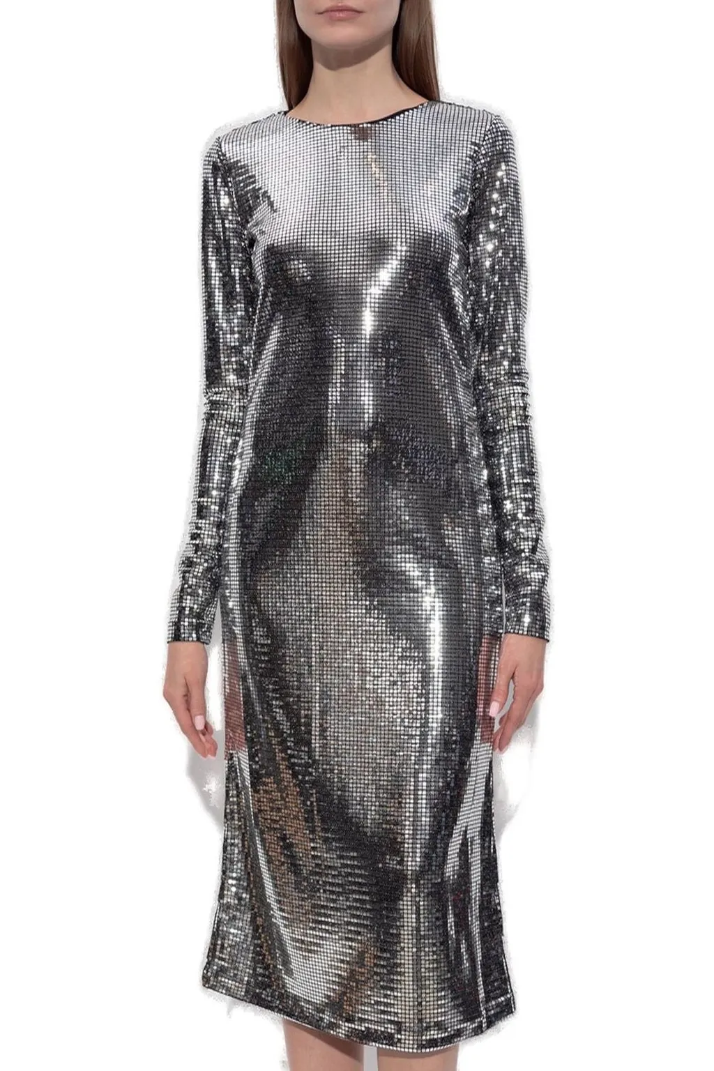 Embellished Midi Dress