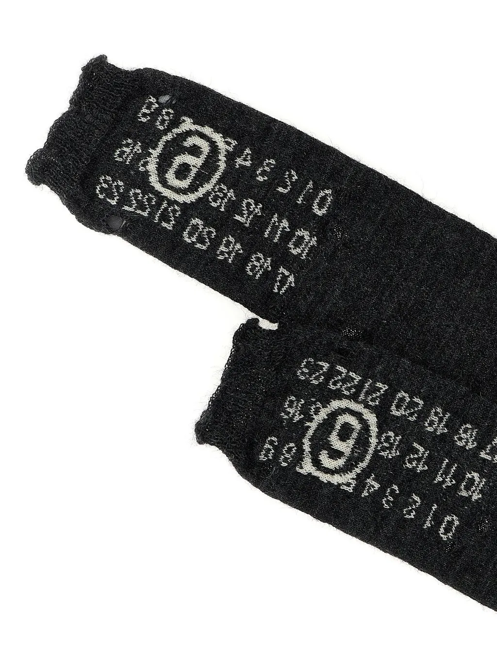 Numbers-Motif Gloves