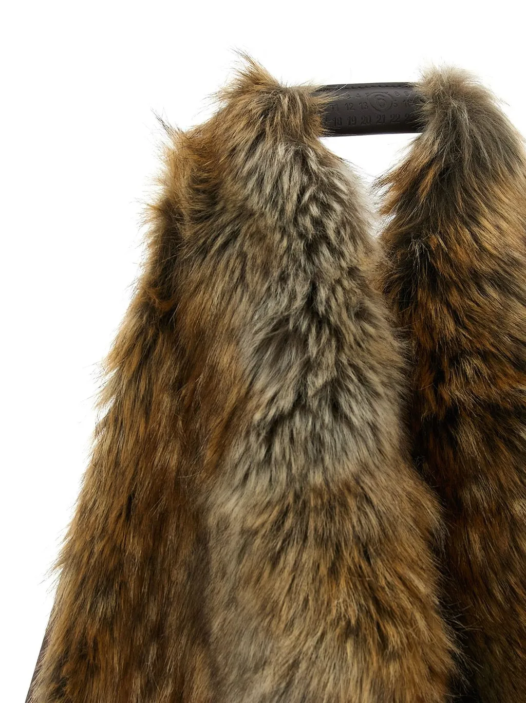 Fur-Effect Classic Japanese Shoulder Bag