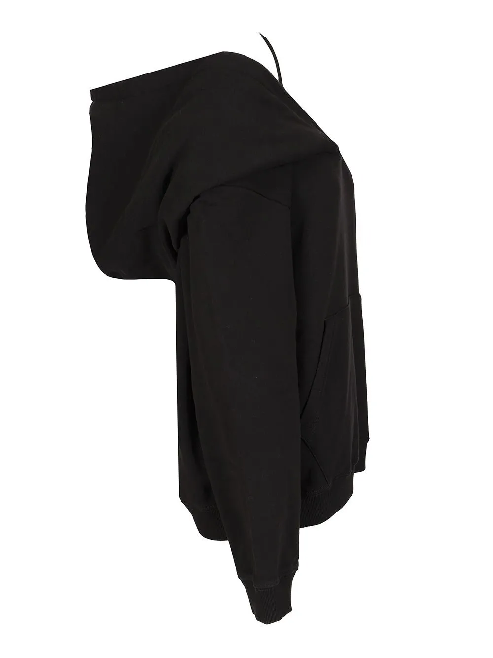 Off-Shoulder Long Sleeved Sweatshirt
