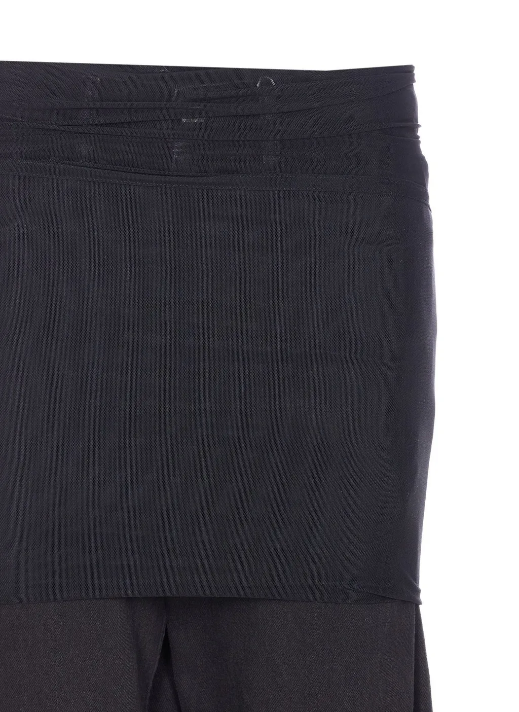 Gathered High-Rise Jeans