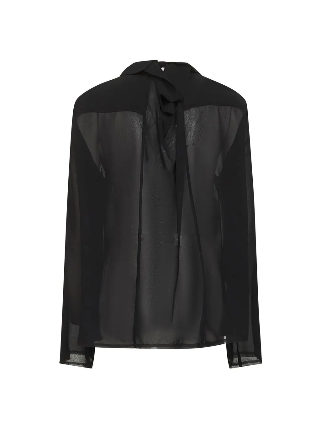 Long Sleeved Georgette Shirt