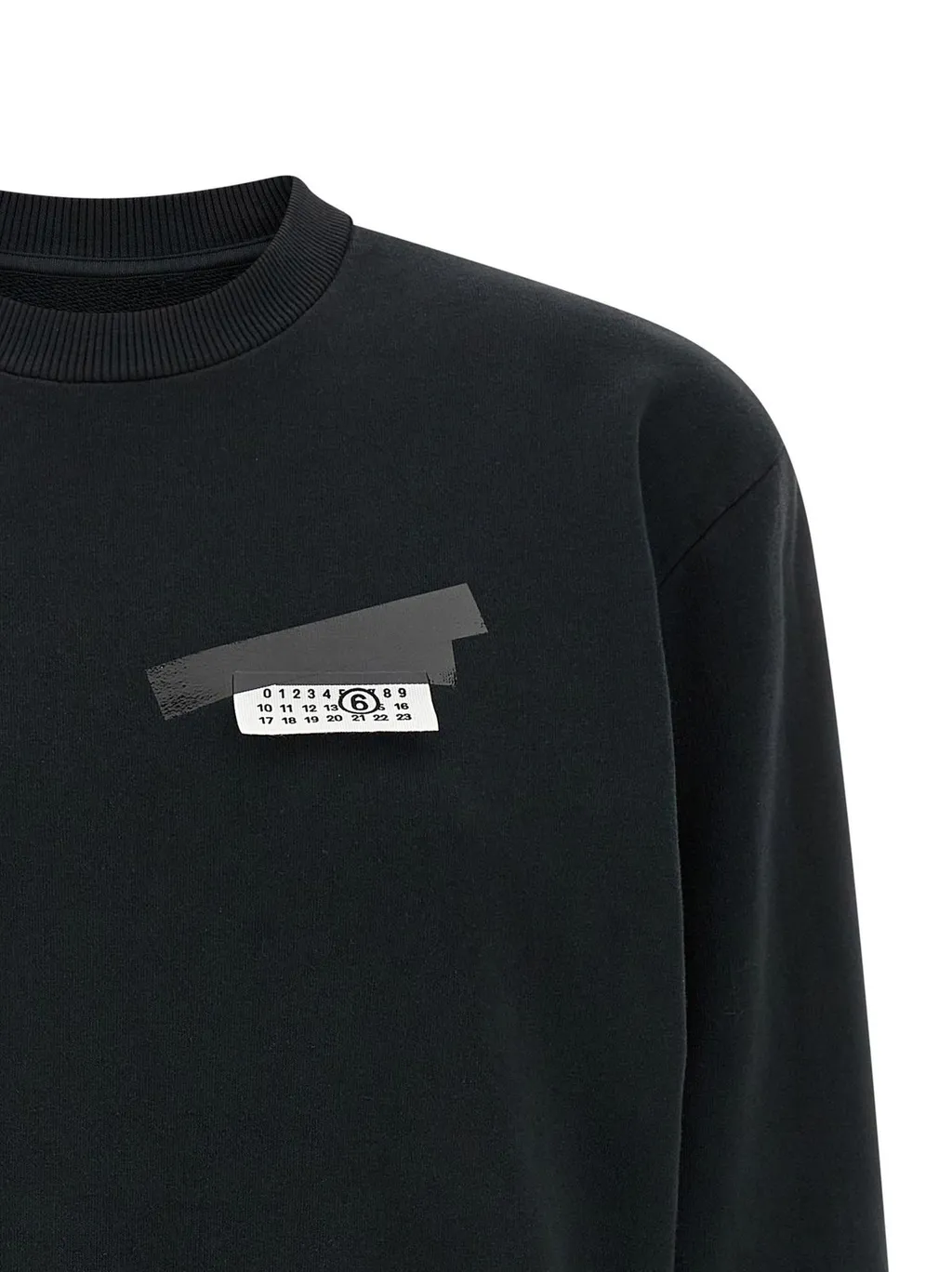 Numeric Signature Label Crewneck Sweatshirt