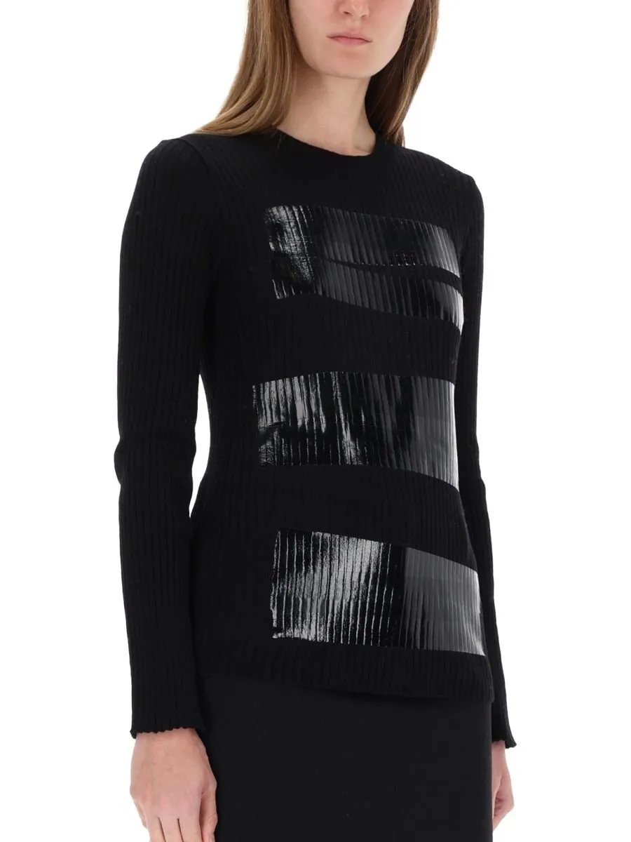 Striped Knit Sweater