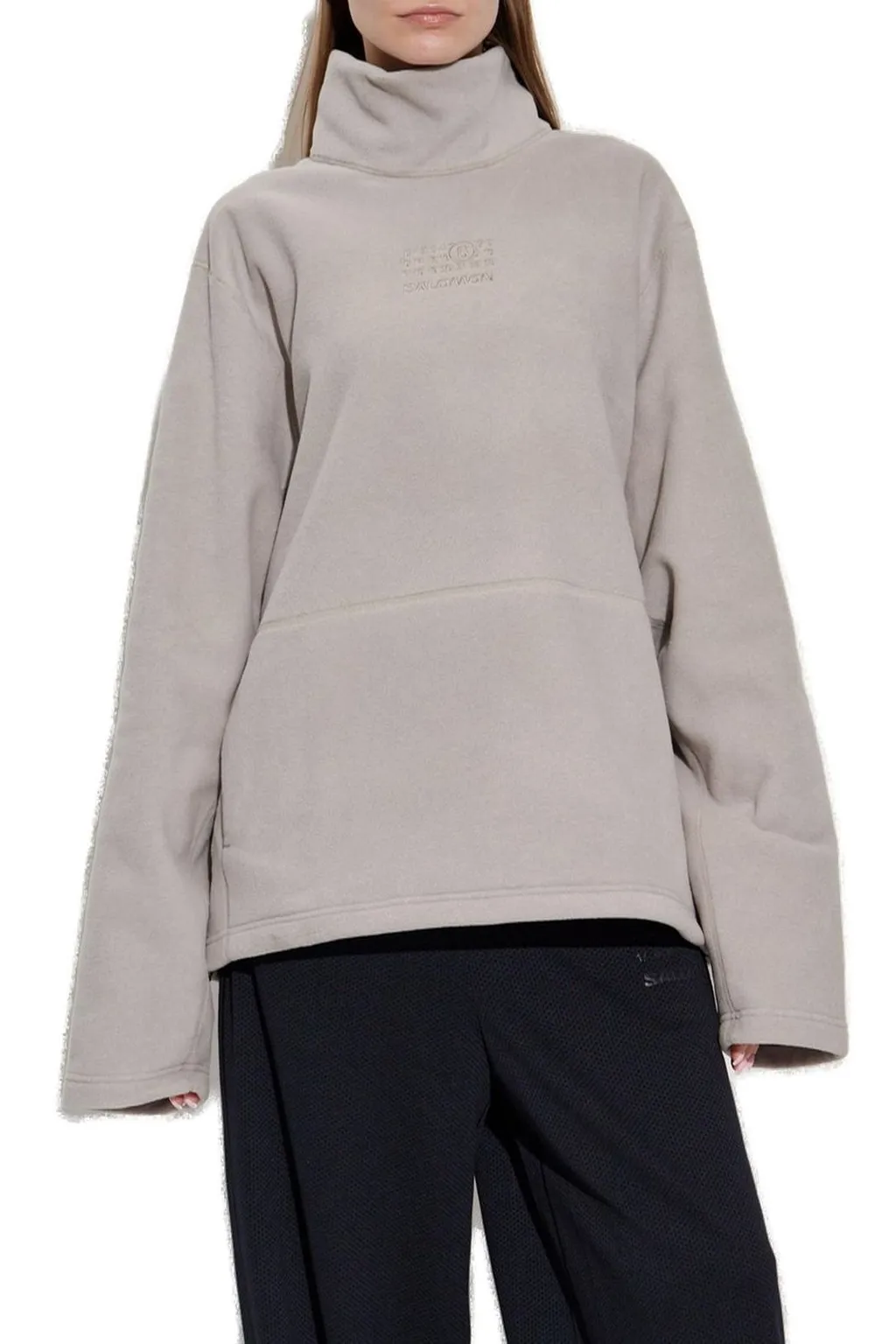 X Salomon Drawstring Fleece Sweatshirt