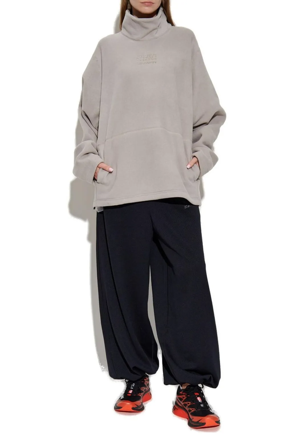X Salomon Drawstring Fleece Sweatshirt