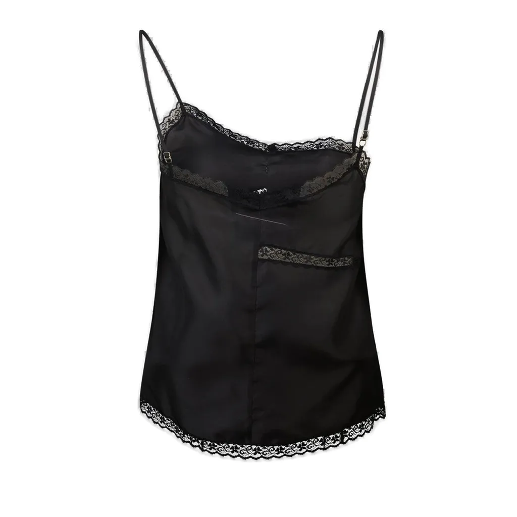 Lace-Detailed Top