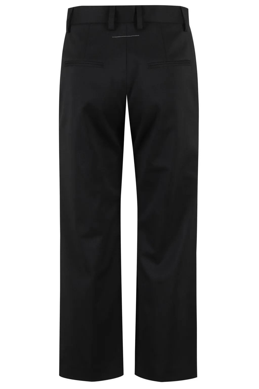 Straight-Leg Tailored Trousers