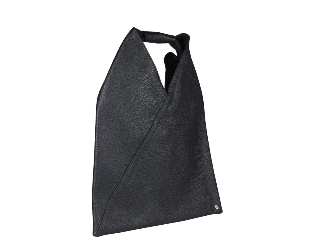 Triangle Top Handle Tote Bag