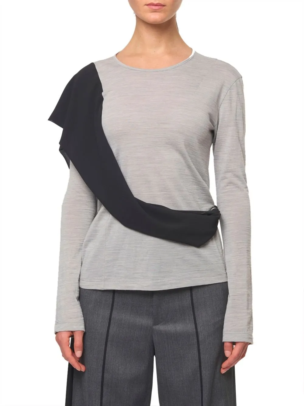 Asymmetric Draped Top