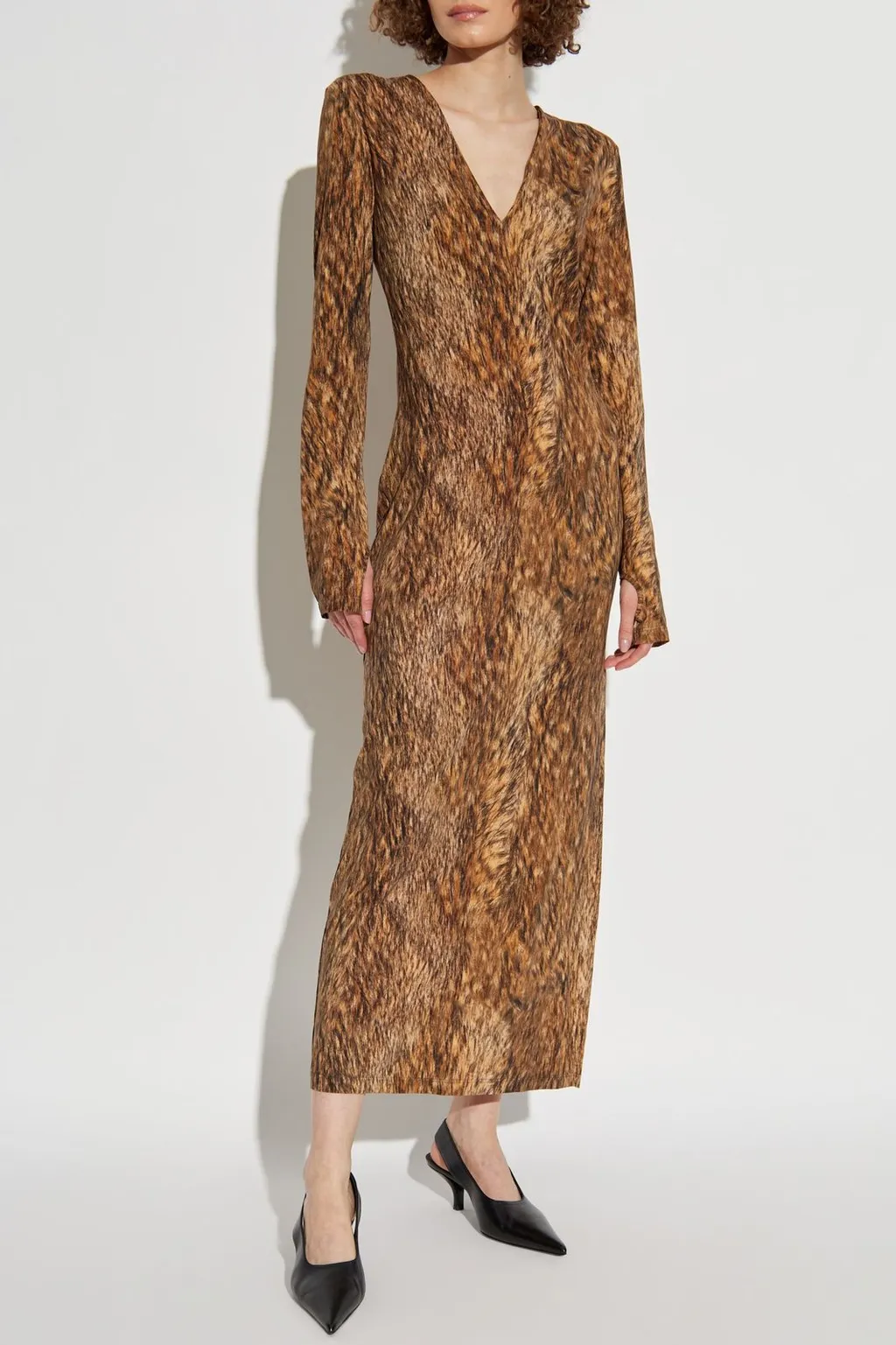 V-Neck Maxi Dress