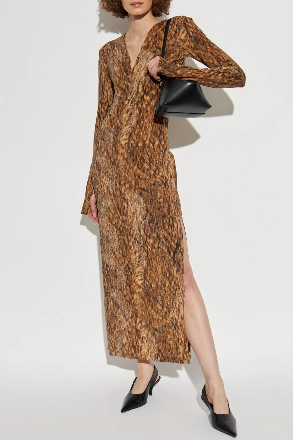 V-Neck Maxi Dress