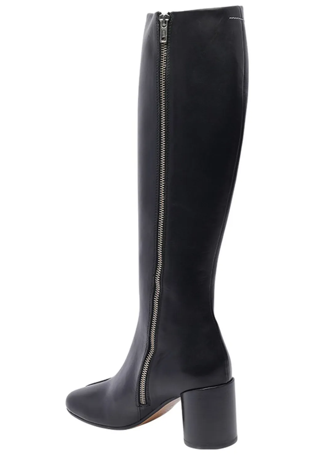 Slip On Knee-High Boots