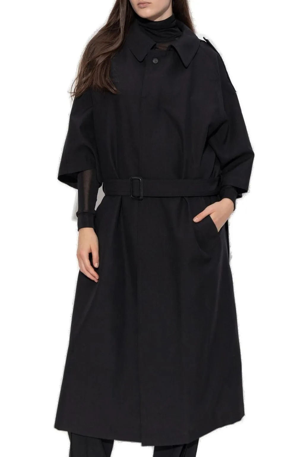 Belted Long Coat