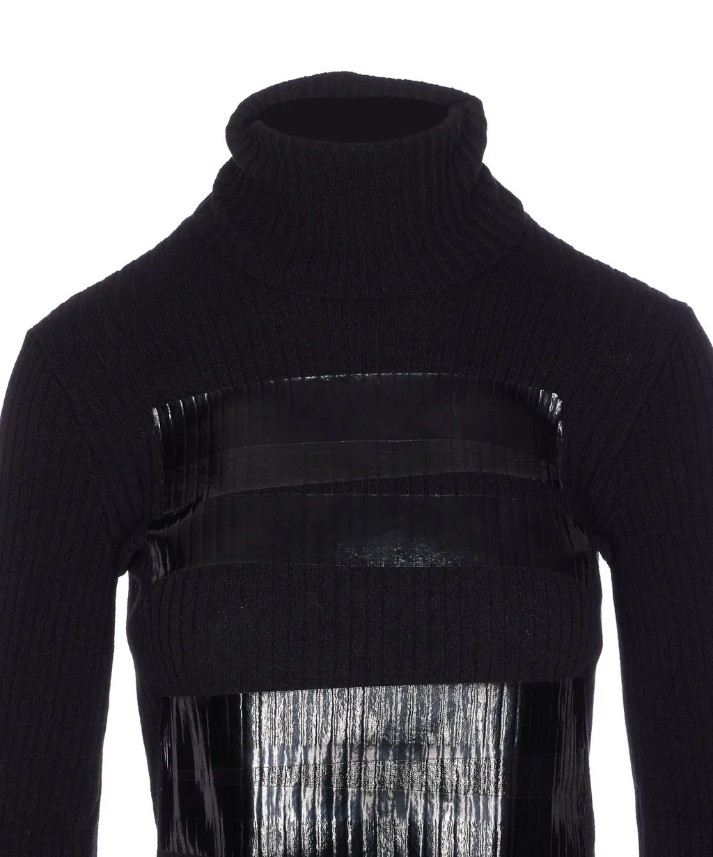 Turtleneck Knit Sweater