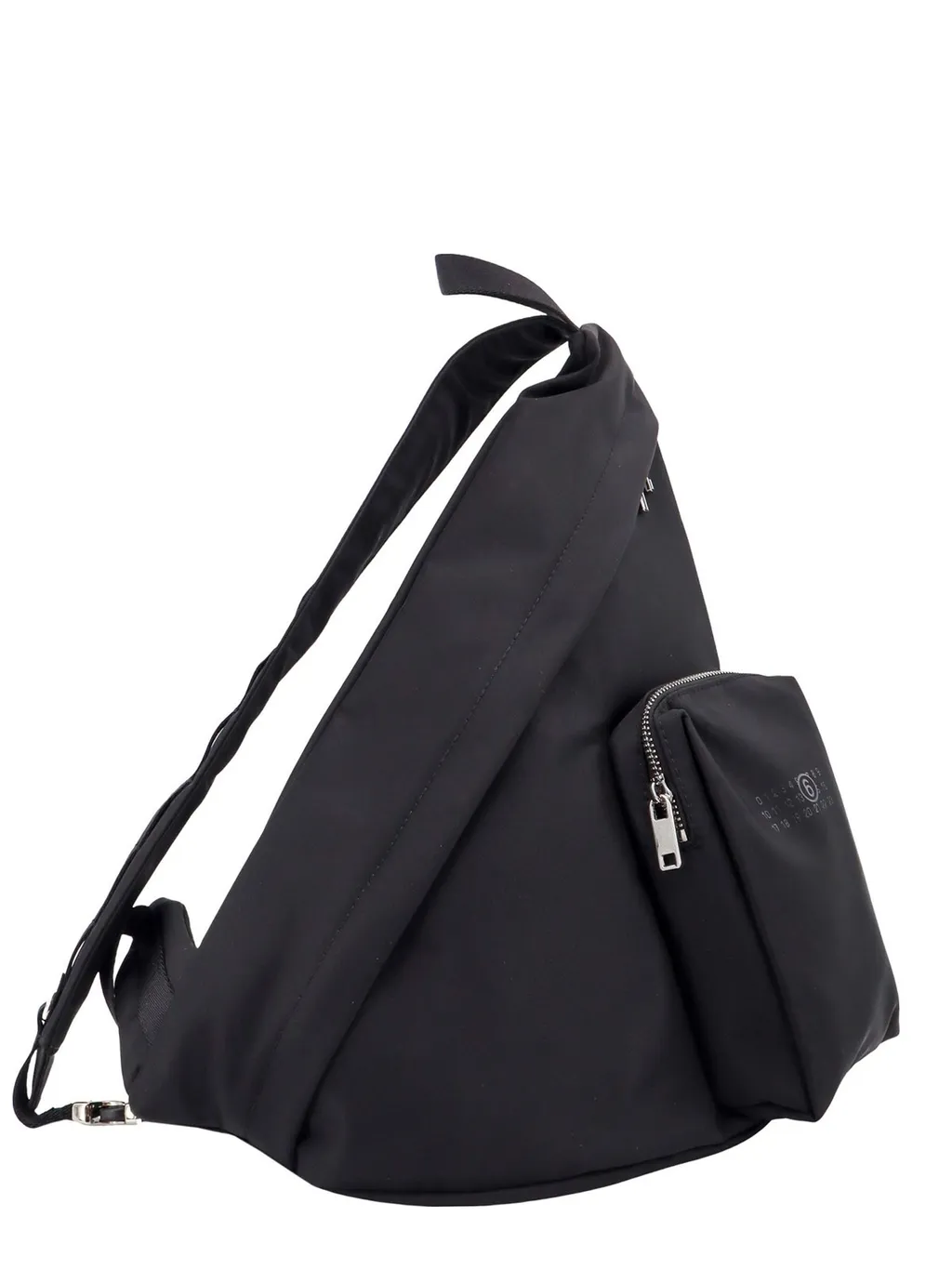 Triangle Zipped Shoulder Bag