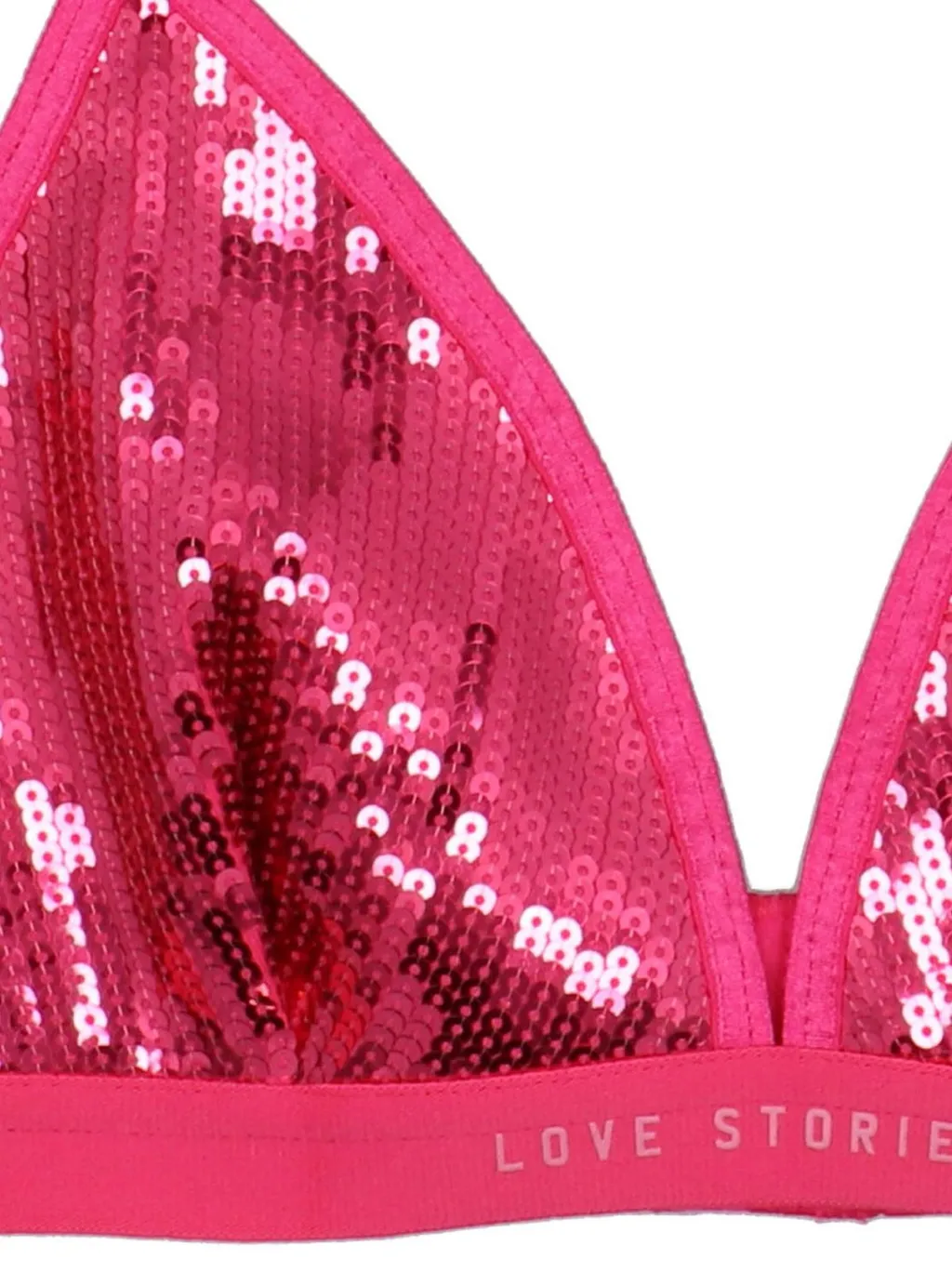Nightrider Sequin Triangle Bra