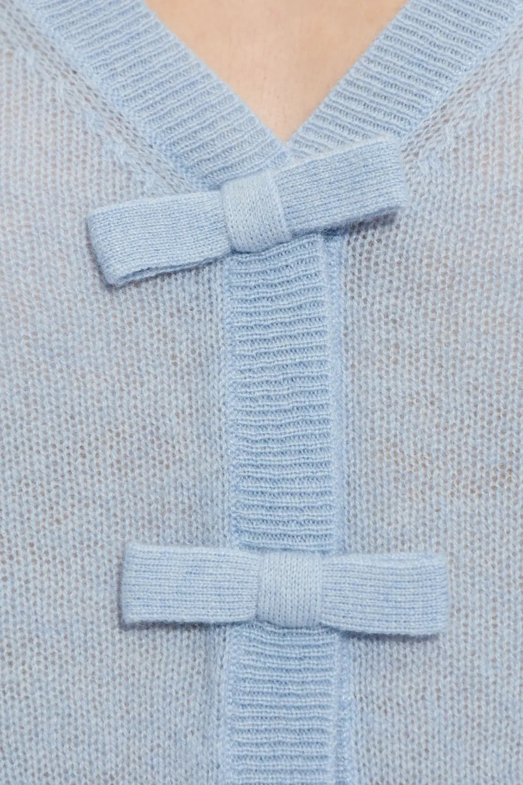 Luisella Bow-Detail Cardigan